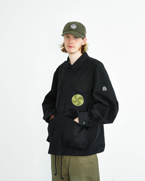 Field Research Jacket in Black from the Heresy Spring / Summer 2024 collection blues store www.bluesstore.co