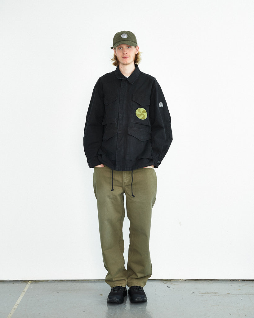 Field Research Jacket in Black from the Heresy Spring / Summer 2024 collection blues store www.bluesstore.co