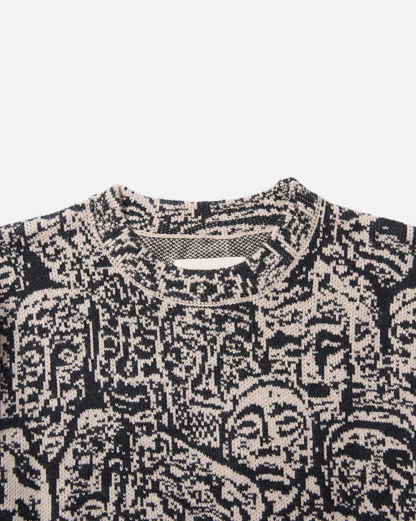 Heresy AW24 Ancestors Knit in Print blues store www.bluesstore.co