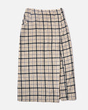 Heresy AW24 Steady Skirt in Biscuit / Grey blues store www.bluesstore.co