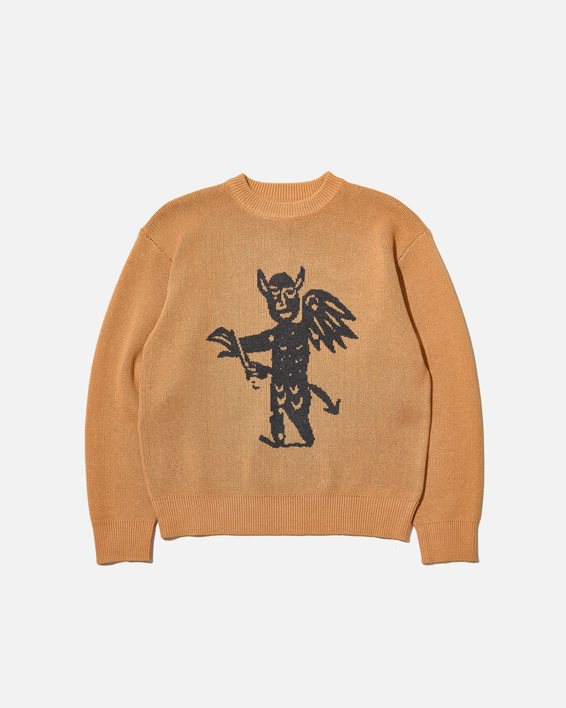 Heresy ss25 Rogue Knit in Orange blues store www.bluesstore.co