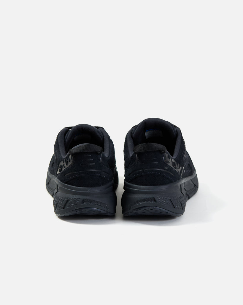 Hoka One One Clifton L Suede in Black blues store www.bluesstore.co