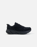 Hoka One One Clifton L Suede in Black blues store www.bluesstore.co