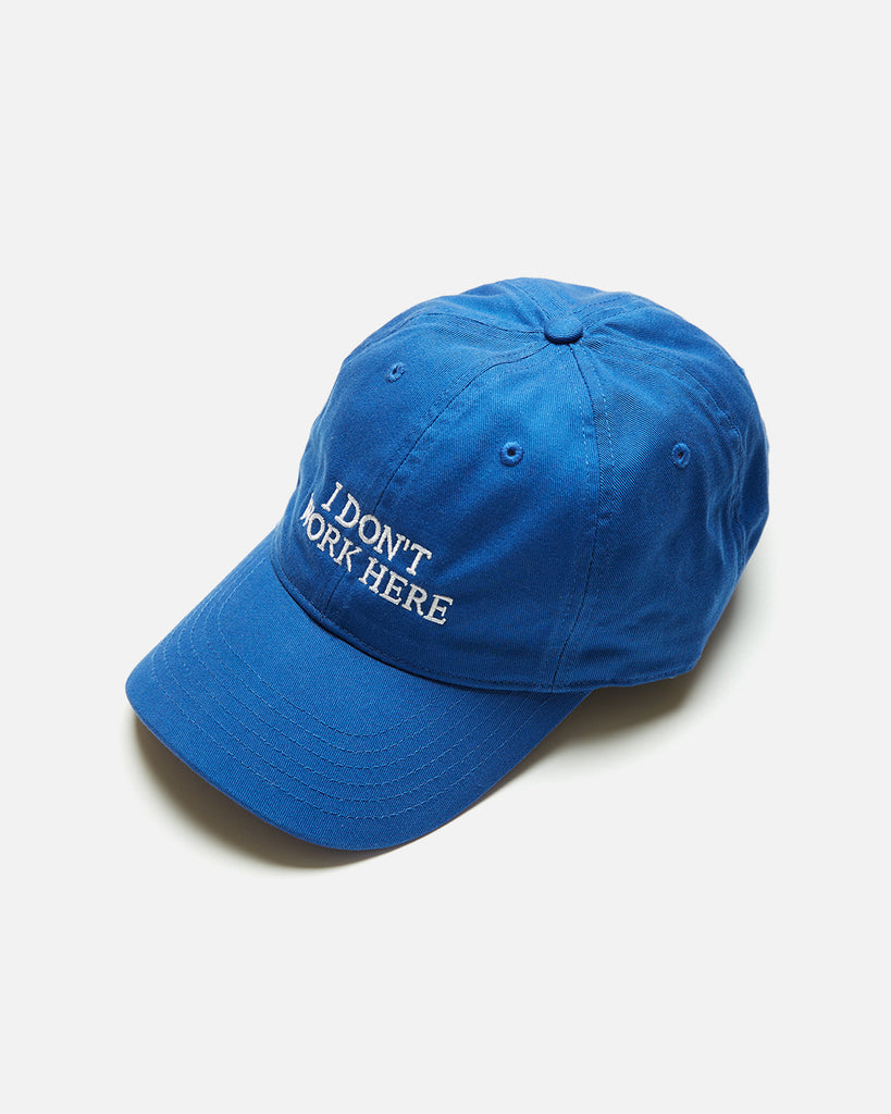 Sorry, I Don't Work Here Cap from IDEA in Blue blues store www.bluesstore.co