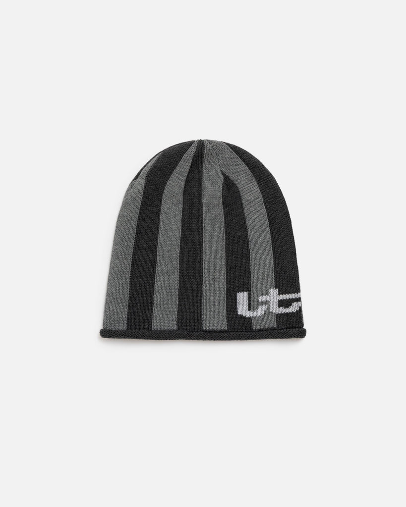 LTTT Knit Beanie with Gray Stripe blues store www.bluesstore.co