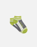 LTTT Shuffle Socks in Green Stripe blues store www.bluesstore.co