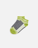LTTT Shuffle Socks in Green Stripe blues store www.bluesstore.co