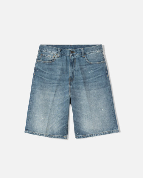 Landon Shorts in Blue Destroy Wash blues store one www.bluesstore.co