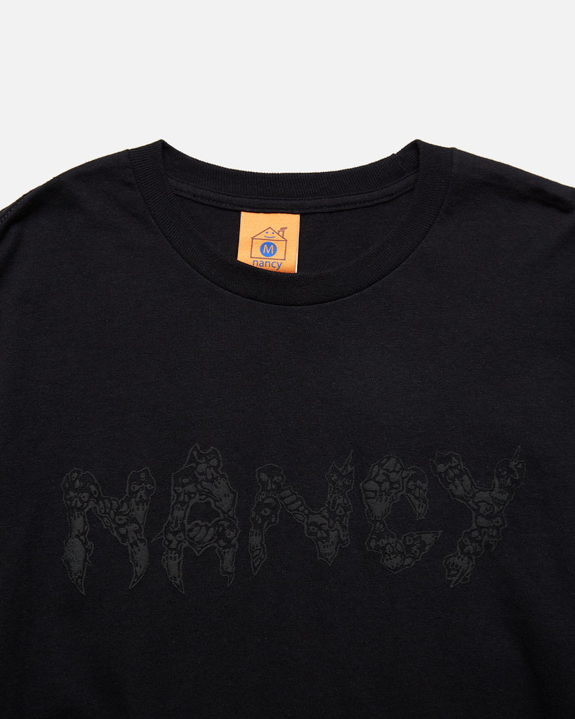 Nancy Faces of Death Longsleeve in Black blues store www.bluesstore.co