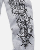 Nancy Faces of Death Longsleeve in Grey blues store www.bluesstore.co