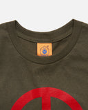 No Gods, No Masters Tee in Olive from Nancy blues store www.bluesstore.co