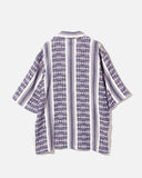 Needles Cabana Shirt - Papillon Stripe Dobby Jq. in White from the brands Spring  / Summer 2023 collection blues store www.bluesstore.co