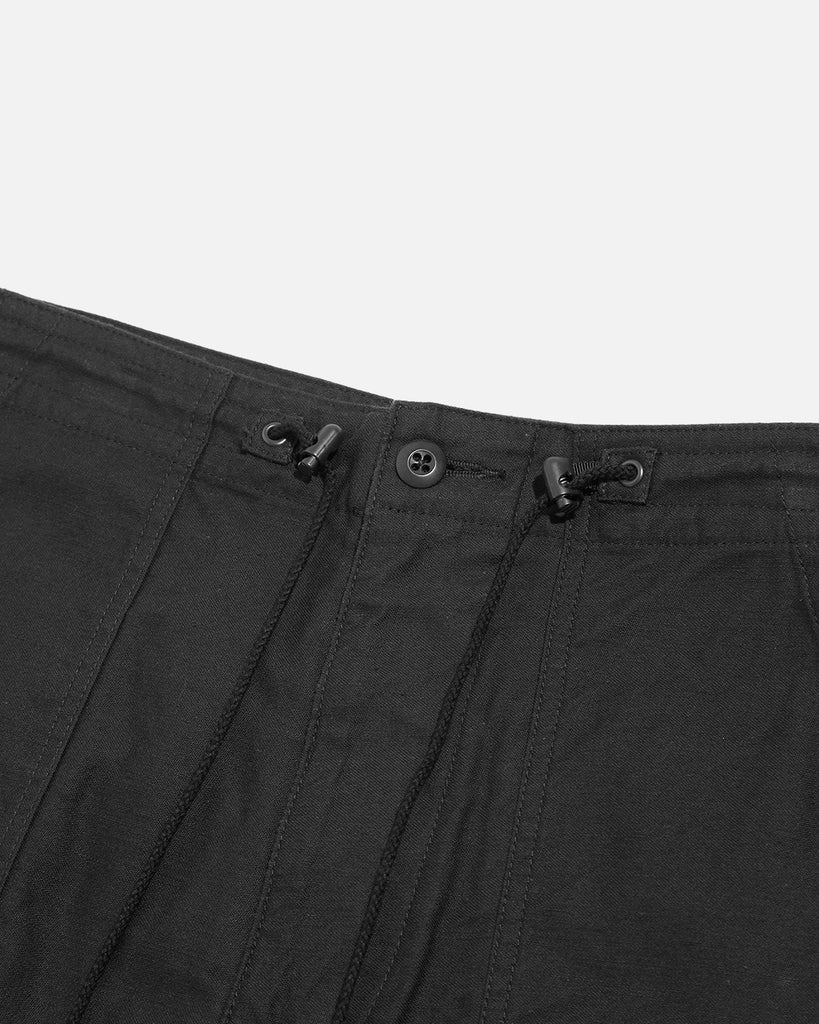Needles String Fatigue Skirt in Black Back Sateen from the brands Spring / Summer 2023 collection blues store www.bluesstore.co