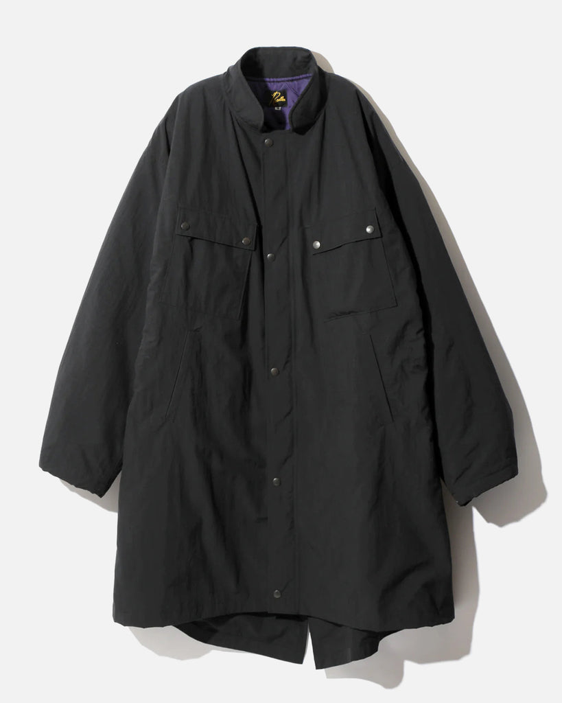 Nylon Ripstop C.P. Coat in Black from Needles Autumn / Winter 2023 collection blues store www.bluesstore.co