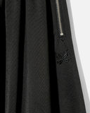 Needles Balloon Track Skirt - Poly Smooth - Black blues store www.bluesstore.co