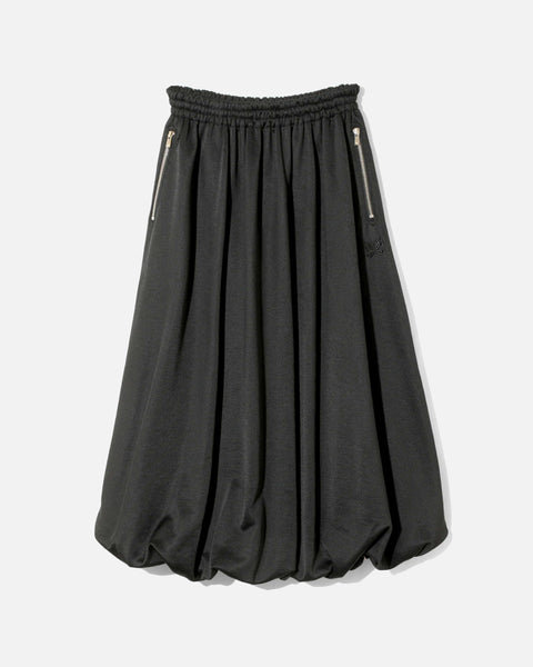 Needles Balloon Track Skirt - Poly Smooth - Black blues store www.bluesstore.co