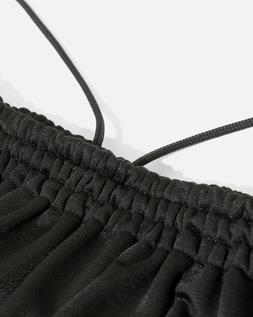 Needles Balloon Track Skirt - Poly Smooth - Black blues store www.bluesstore.co