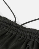 Needles Balloon Track Skirt - Poly Smooth - Black blues store www.bluesstore.co