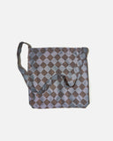 Needles Book Bag PE/R Argyle Jacquard in Blue / Brown blues store www.bluesstore.co