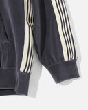 Needles C/PE Hoody in Charcoal Velour blues store www.bluesstore.co