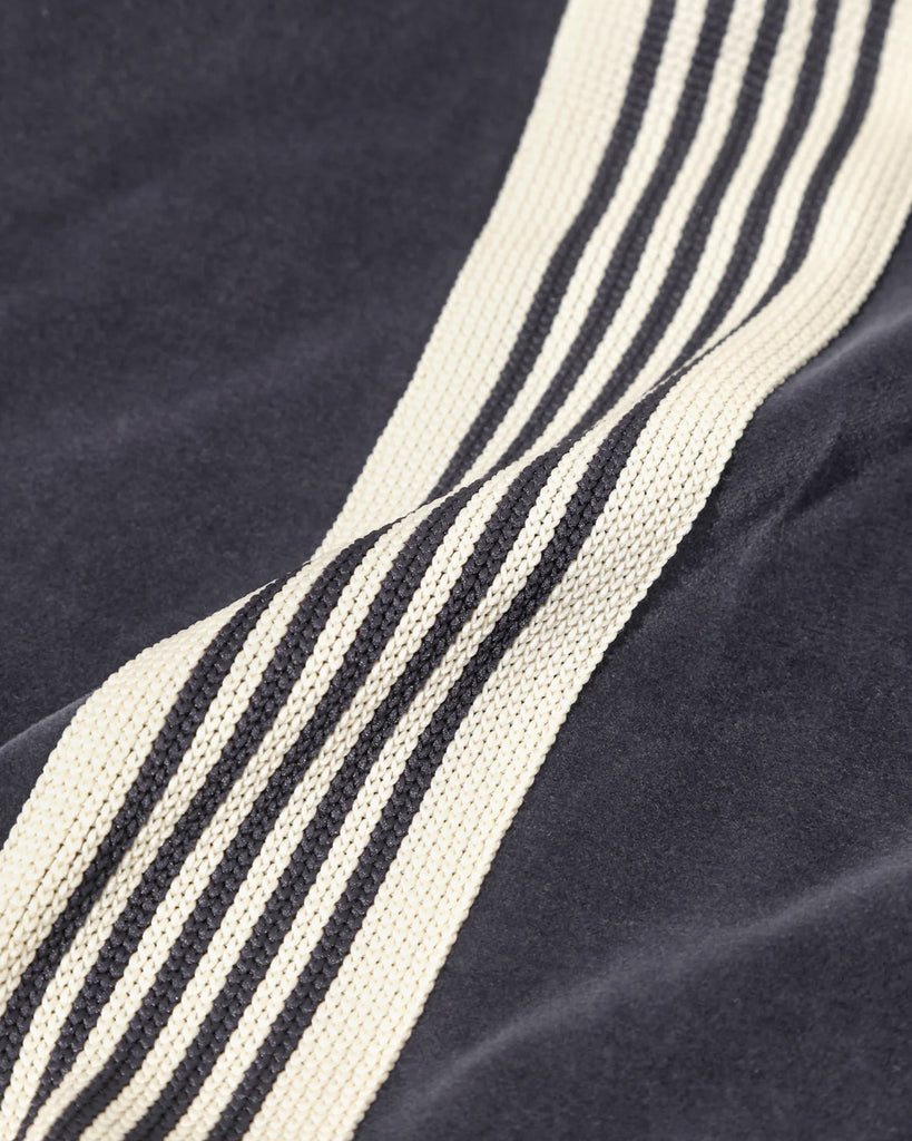 Needles C/PE Hoody in Charcoal Velour blues store www.bluesstore.co