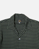Needles Cabana Shirt C/R Diamond Jq. in Green blues store www.bluesstore.co