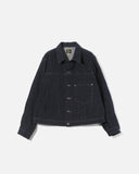 Needles Darts Jean Jacket - Cotton / Washi Chenille in Navy blues store www.bluesstore.co