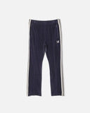 Needles Narrow Track Pant in Navy C/Pe Velour blues store www.bluesstore.co