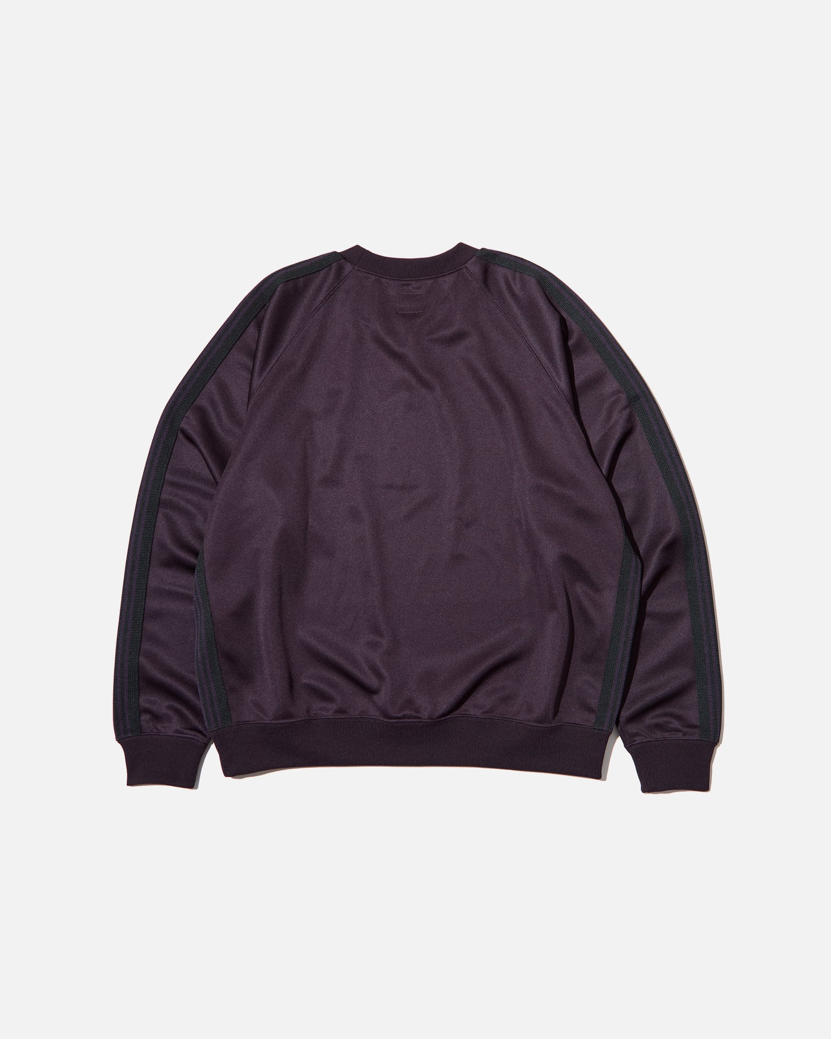 Needles Poly Smooth Crew Neck Shirt in Dark Purple | Blues Store