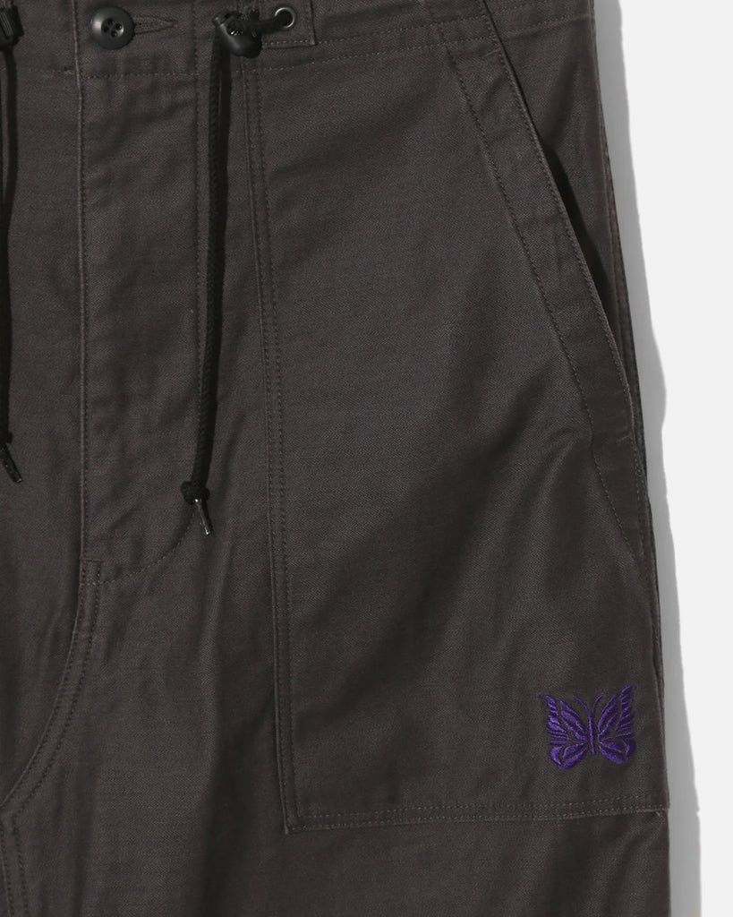 Needles String Fatigue Skirt in Black Back Sateen blues store www.bluesstore.co