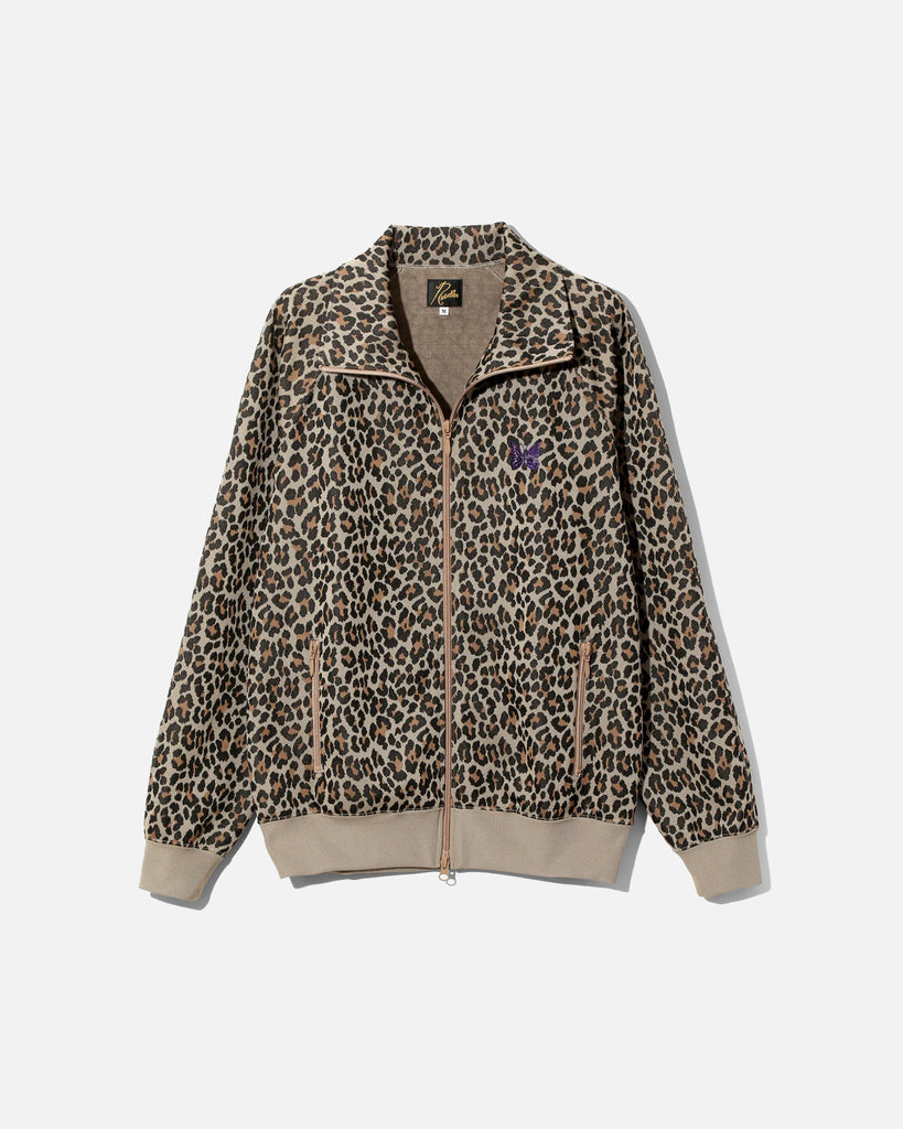 Needles Track Jacket Poly Jacquard Leopard blues store www.bluesstore.co