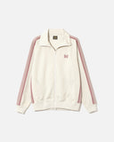 Needles Track Jacket Poly Smooth in Ivory blues store www.bluesstore.co