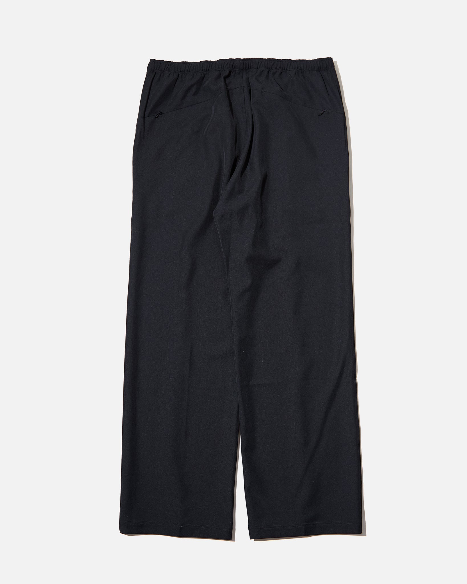 Needles W.U. Straight Pant - PE/R/PU Cavalry Twill in Black