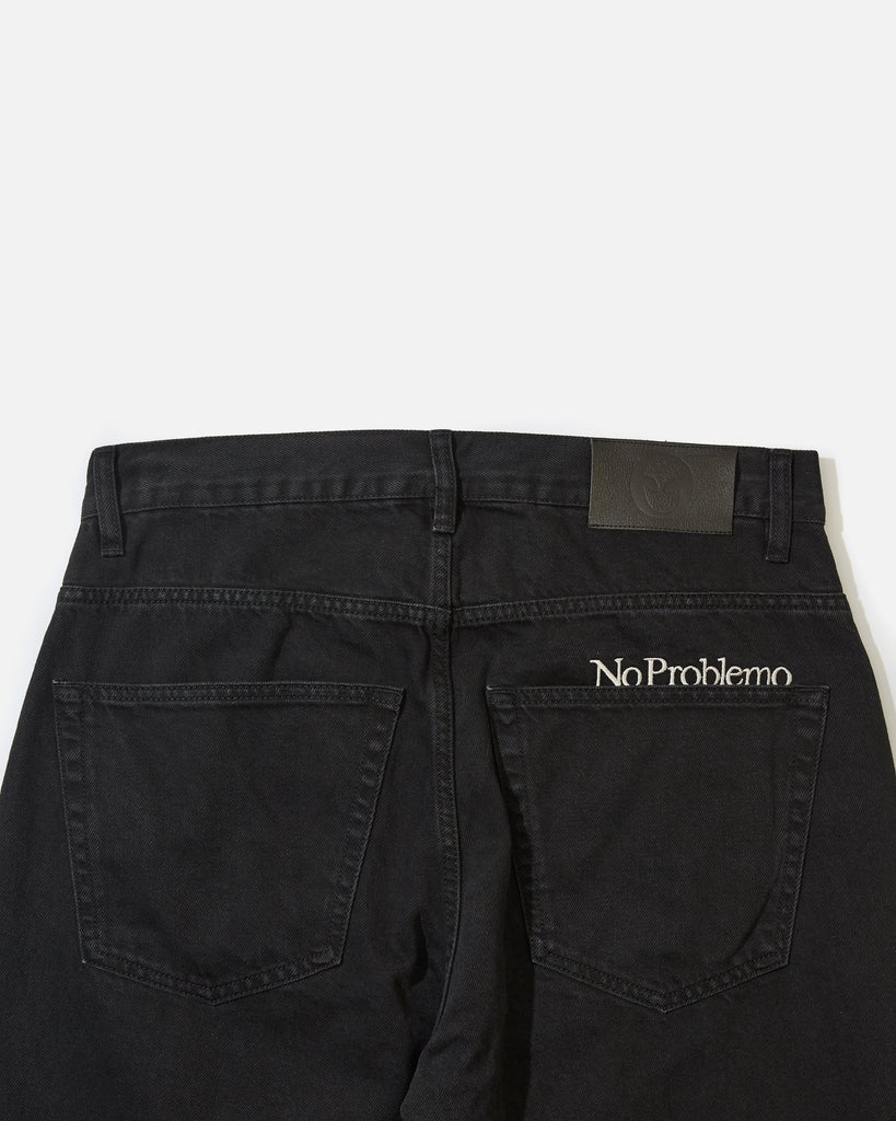 No Problemo AW24 Bagi Jean in Black blues store www.bluesstore.co