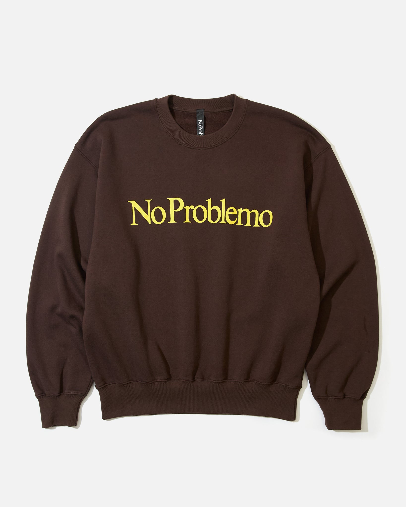 No Problemo Sweatshirt in Brown Blues Store