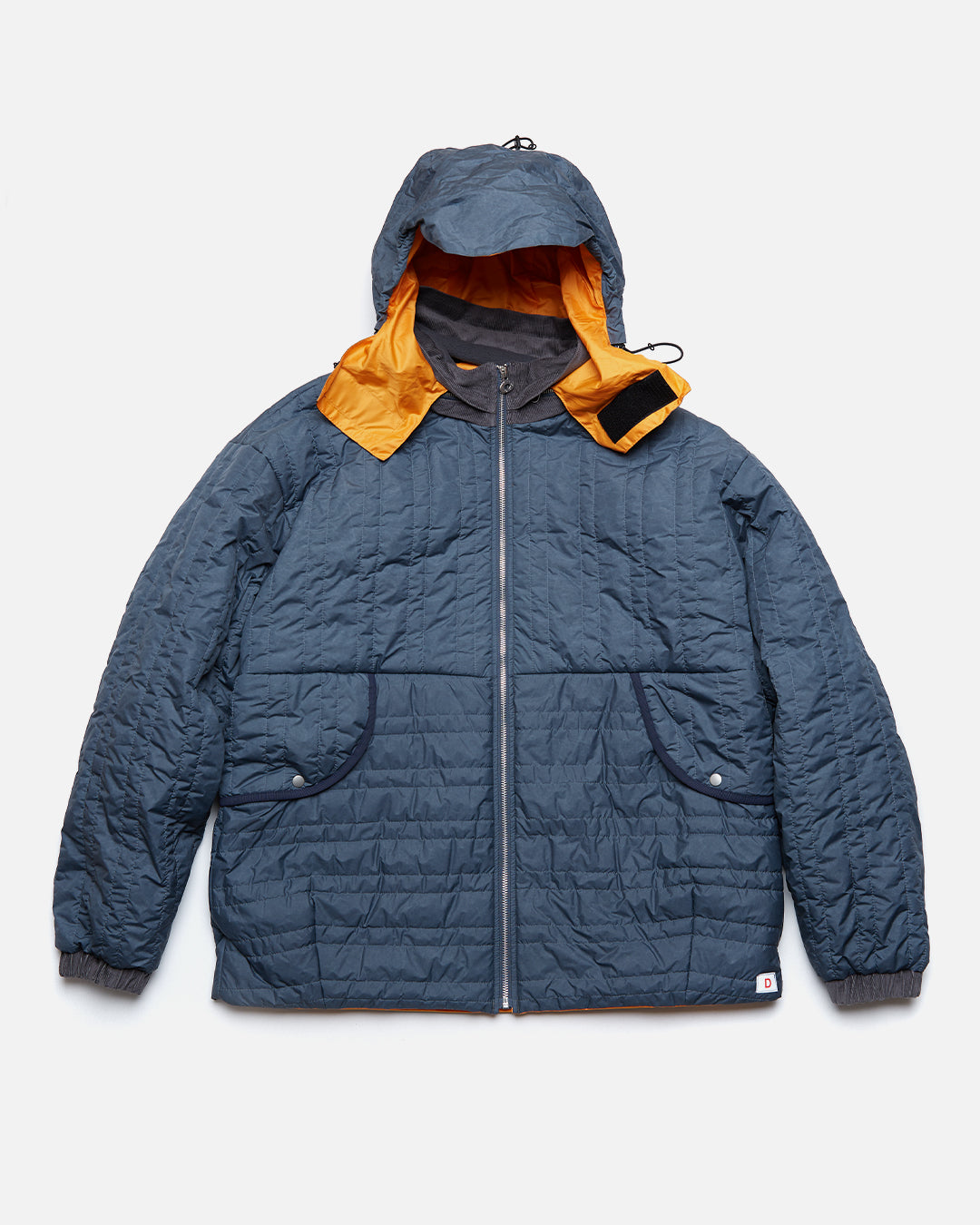 Noroll Retro Quilt Jacket in Navy | Blues Store