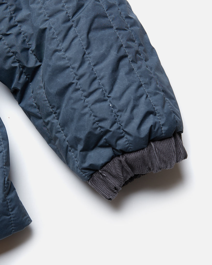 Noroll Retro Quilt Jacket in Navy Blue from the brands Autumn / Winter 2023 collection blues store www.bluesstore.co