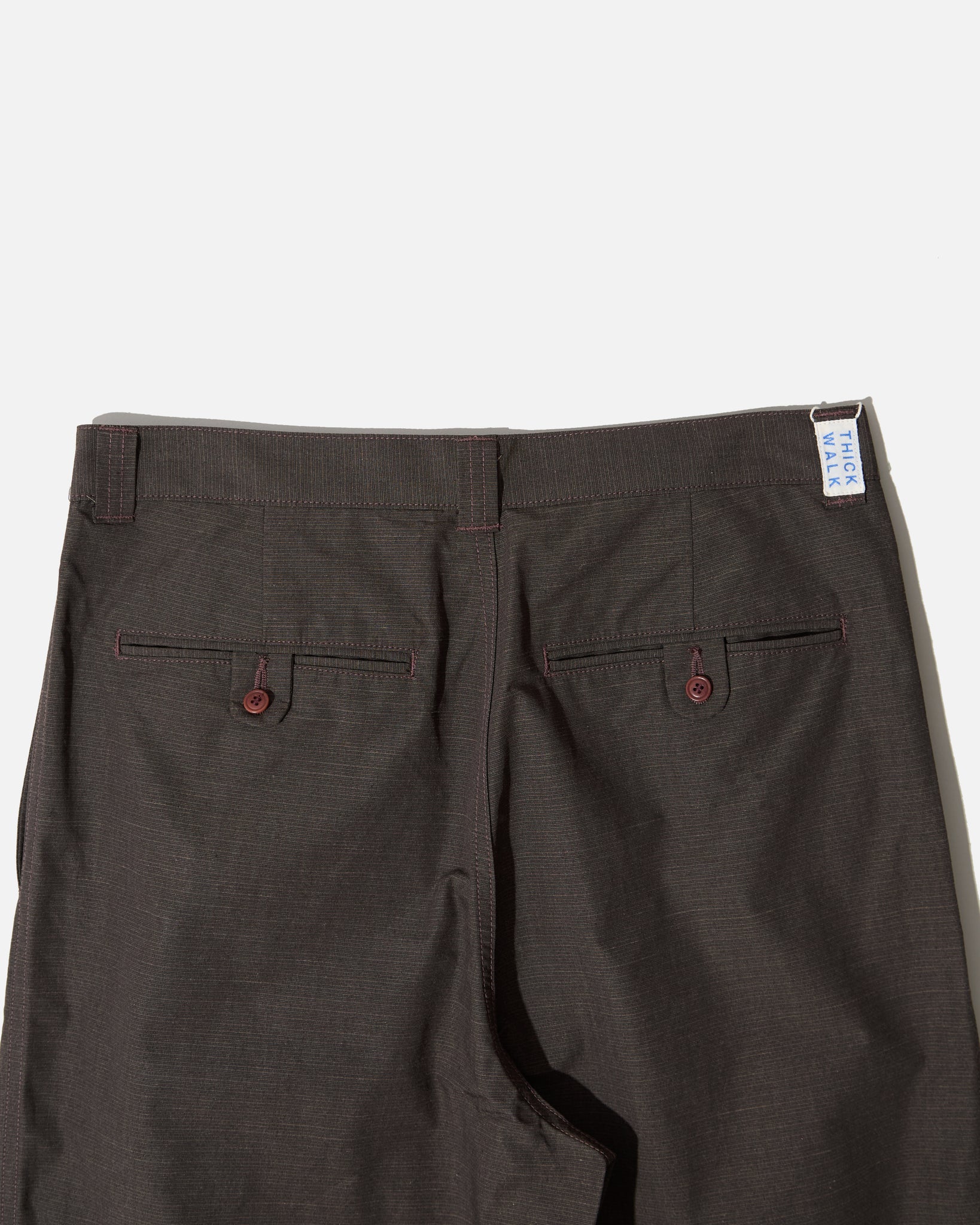Noroll Thickwalk N. Weather Pants in Darkest Brown | Blues Store