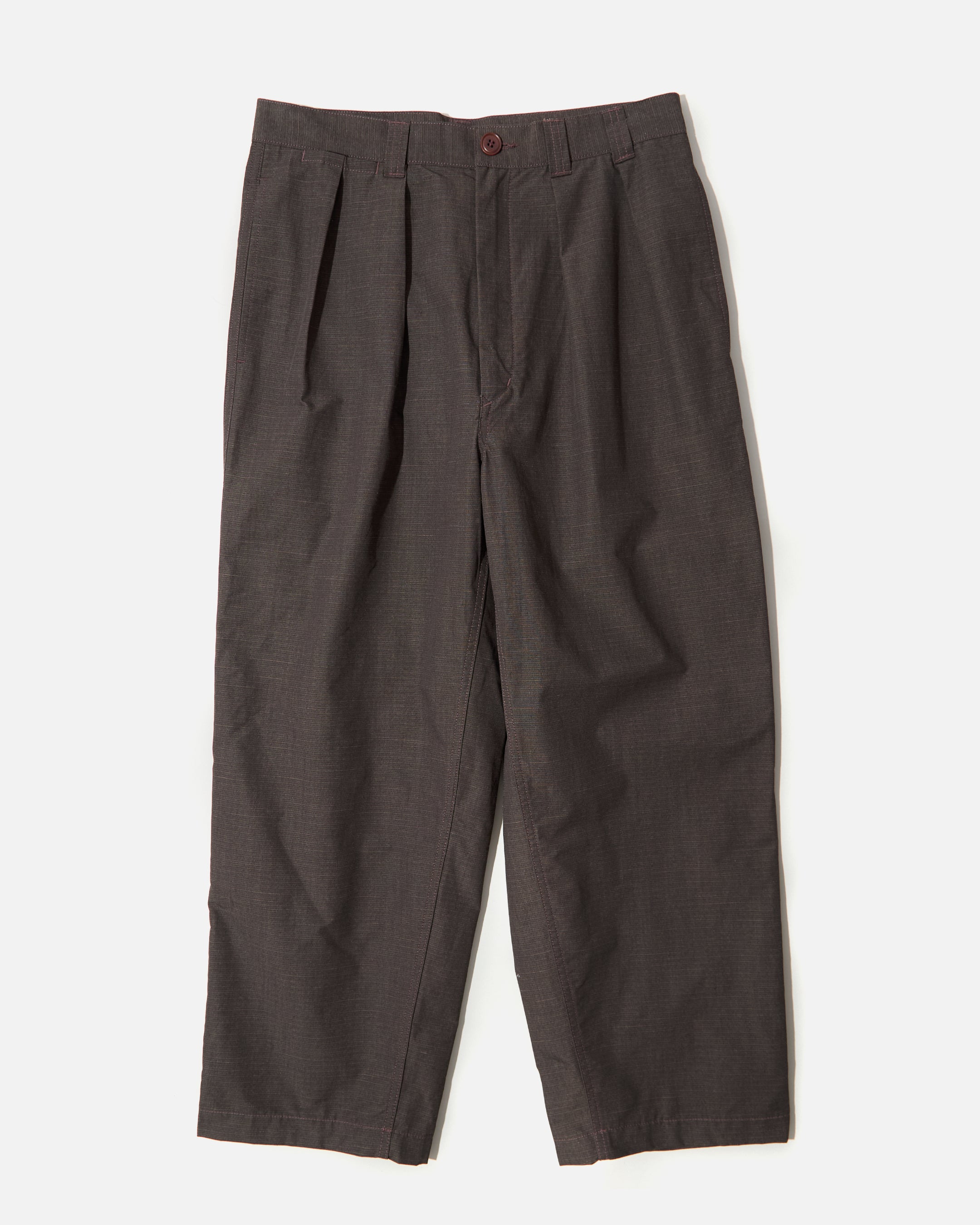 パンツ NOROLL THICKWALK N.WEATHER PANTS Noroll Thickwalk N. Weather Pants in Darkest Brown | Blues Store