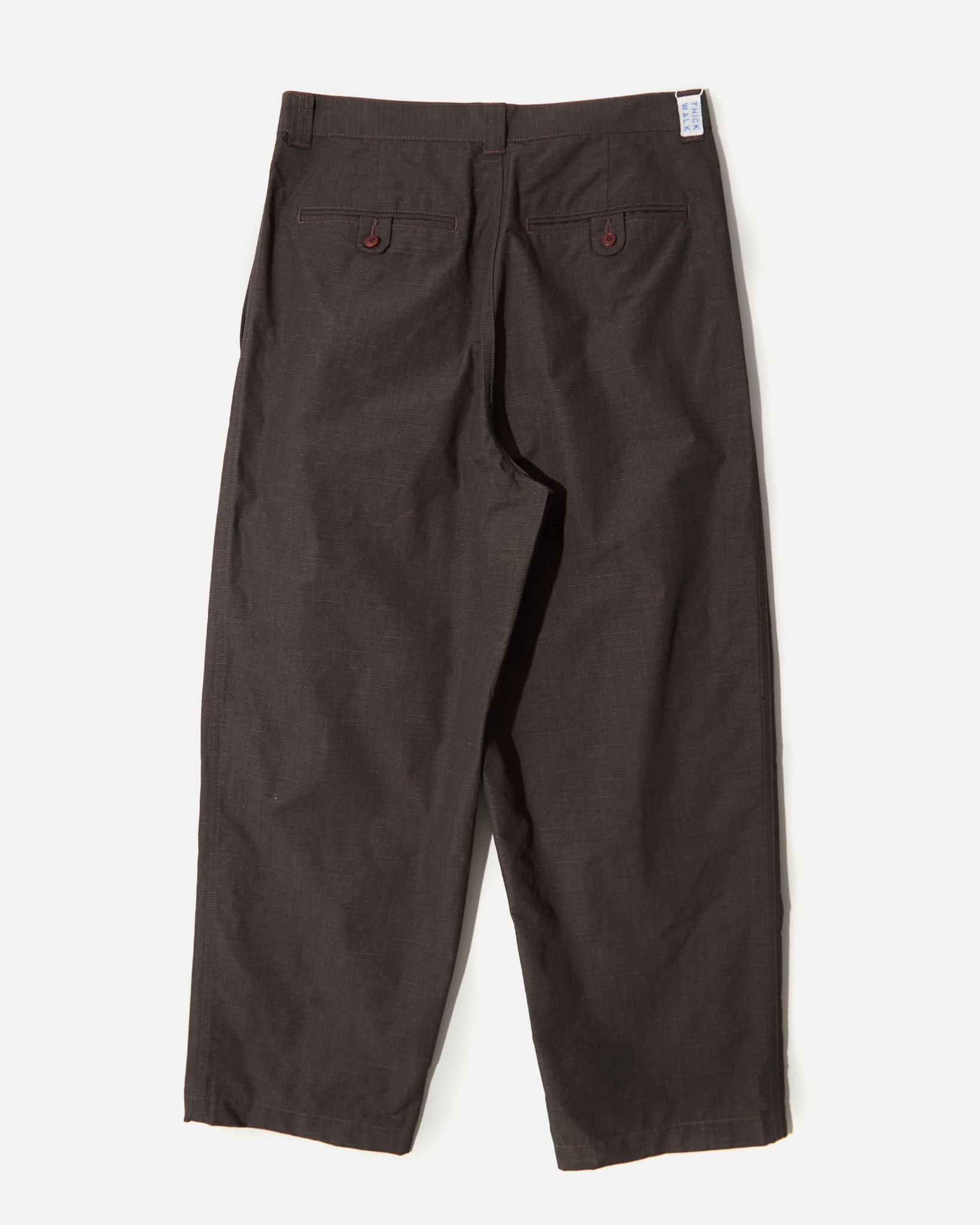 Noroll Thickwalk N. Weather Pants in Darkest Brown | Blues Store