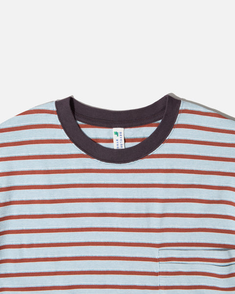 Noroll Unevenness Long Sleeve Tee in Orange blues store www.bluesstore.co