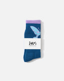 P.A.M. (Perks and Mini) Butterfly Kiss Sports Sock in Blue blues store www.bluesstore.co