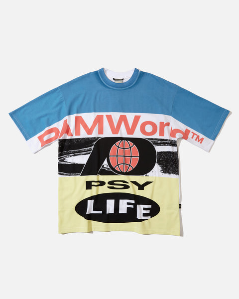 P.A.M. (Perks and Mini) Psy Lyf Flag Oversized Tee blues store www.bluesstore.co