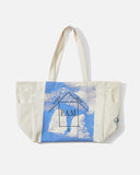 P.A.M. (Perks and Mini) Shopper Tote Bag in Ecru Sky blues store www.bluesstore.co
