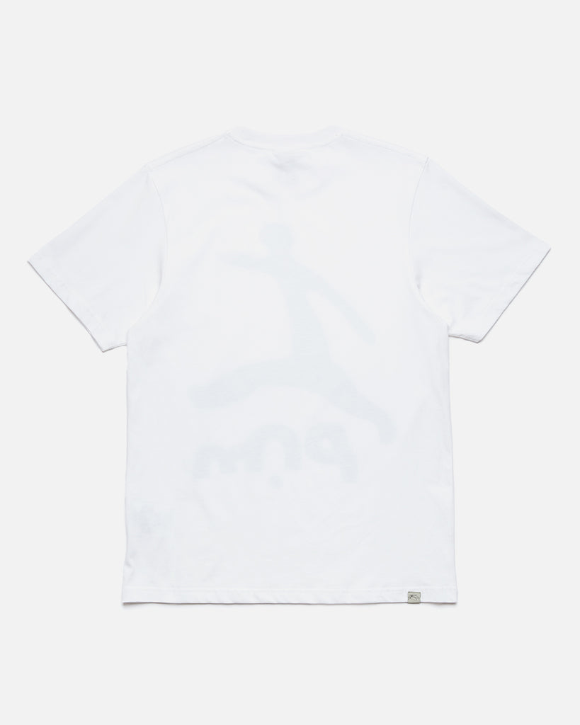 Leap SS Tee in White from the P.A.M (Perks and Mini) Autumn / Winter 2023 collection blues store www.bluesstore.co