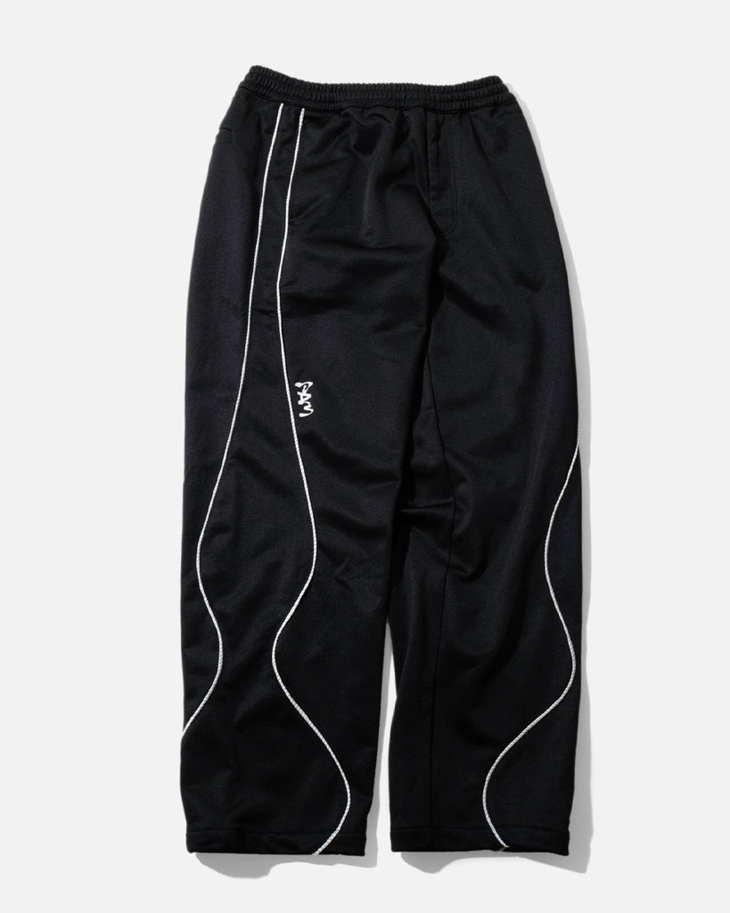 P.A.M (Perks and Mini) P.World Waves Straight Leg Track Pant in Black from the brands Autumn / Winter 2023 collection blues store www.bluesstore.co