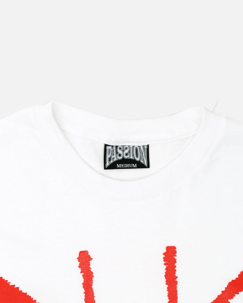 Passion Butterfly T-Shirt in White blues store www.bluesstore.co