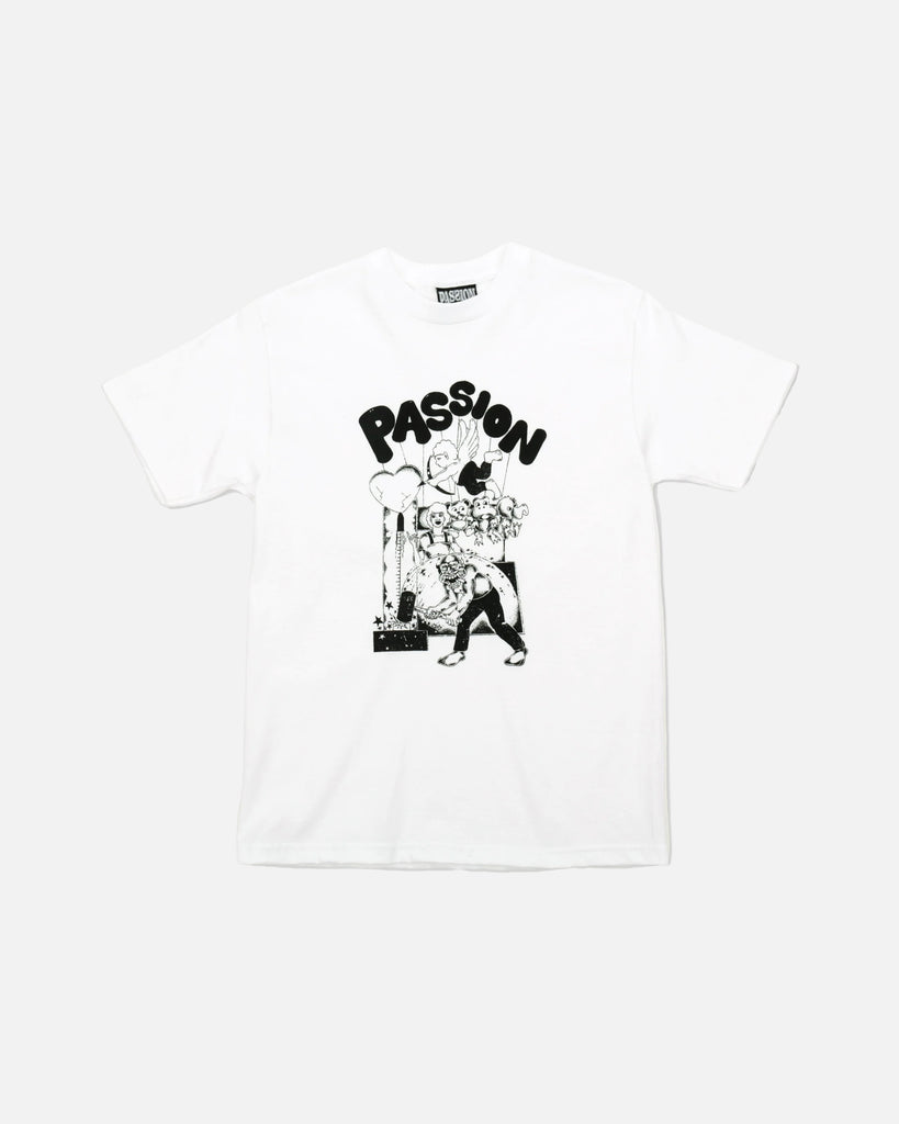 Passion Circuis T-Shirt in White blues store www.bluesstore.co