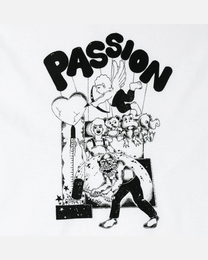 Passion Circuis T-Shirt in White blues store www.bluesstore.co