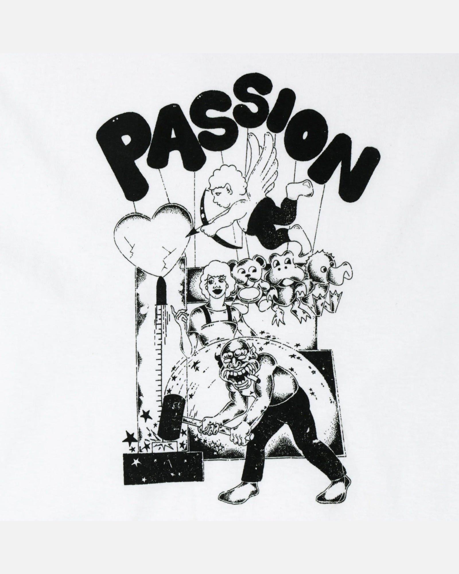 Passion Circuis T-Shirt in White blues store www.bluesstore.co